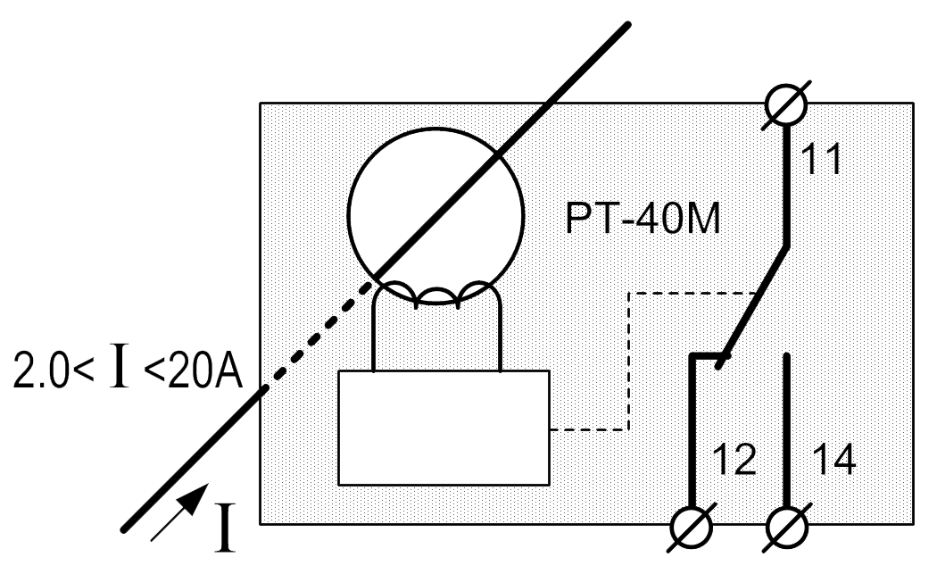 Реле тока рт 40 схема подключения РТ-40М-20