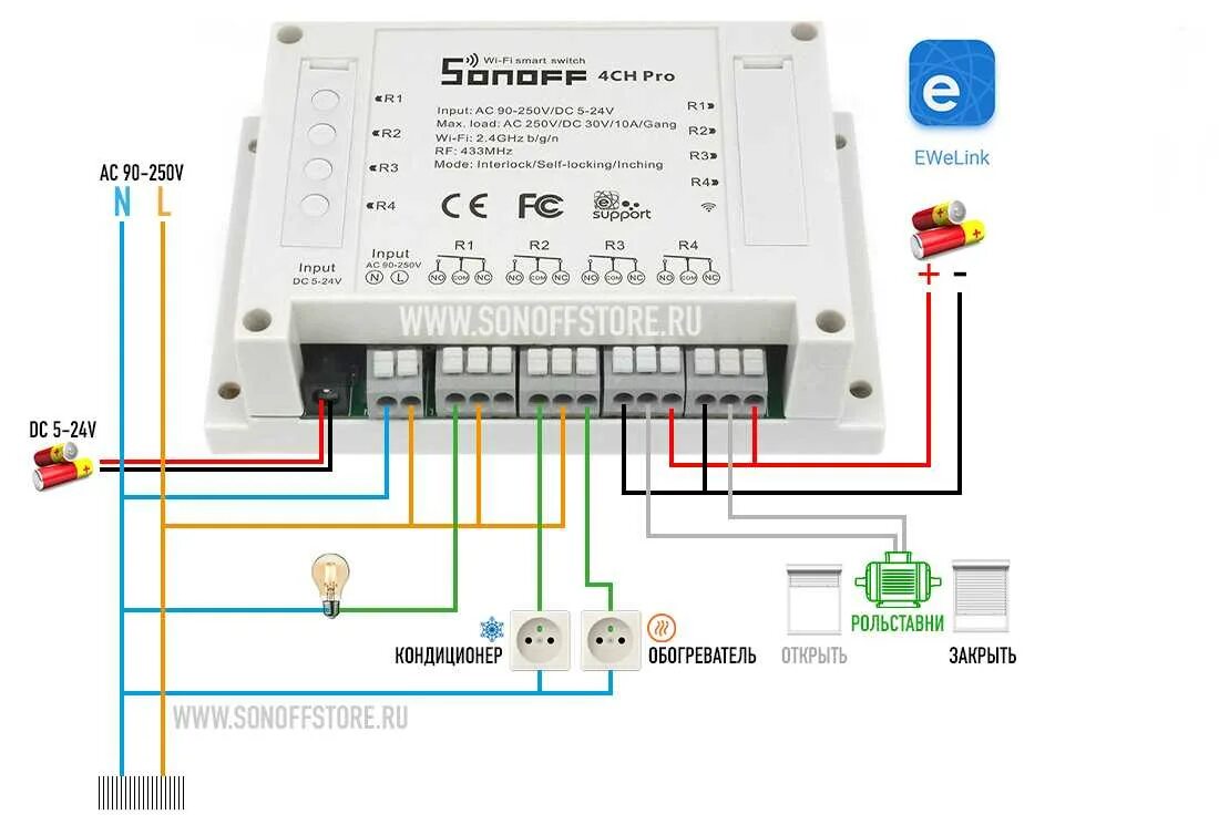 Реле умного дома схема Умное реле sonoff фото - DelaDom.ru