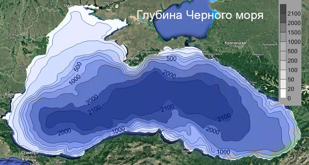 Рельеф дна черного моря без воды фото Черное или Азовское море. Где лучше отдыхать? Анапа Сити Дзен