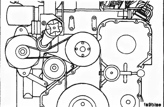 Ремень генератора камаз схема установки Замена ремня на двигателе Cummins - Блог о двигателе Cummins