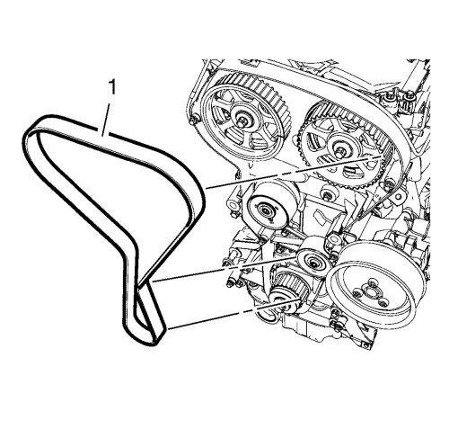 Ремень генератора шевроле круз схема установки Service Information