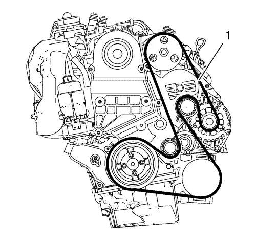 Ремень генератора шевроле круз схема установки Service Information