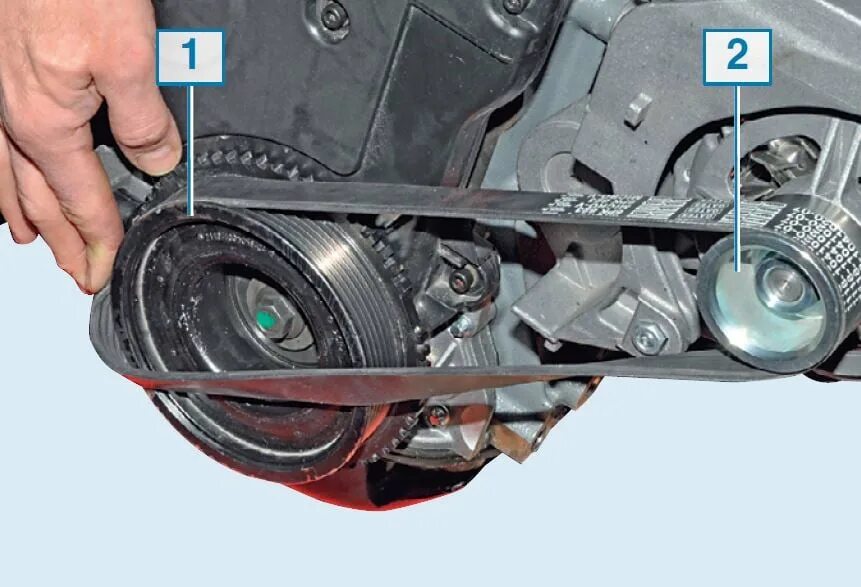 Ремень генератора установка своими руками Lada Granta и Kalina: проверка и замена ремня привода генератора