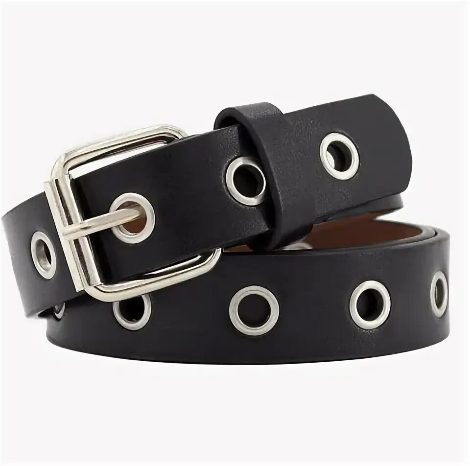 Ремень женский тренд Vintage Riveted Belt - White Market