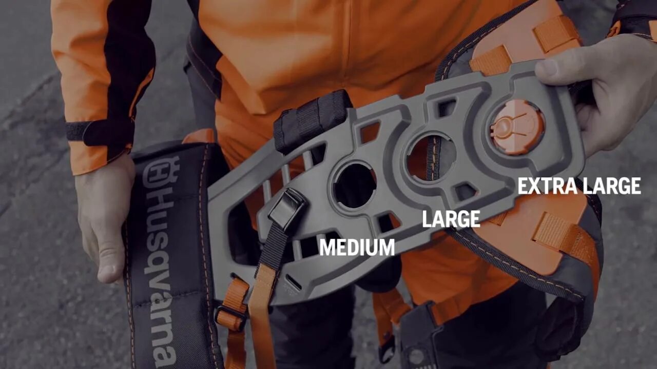 Ременная оснастка husqvarna balance xt HUR MAN ANPASSAR BALANCE XT TILL SIN TRIMMER/GRÄSRÖJARE - YouTube