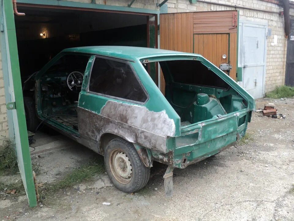 Ремонт 2108 своими руками Нормально делай нормально будет ® - Lada 2108, 1987 года кузовной ремонт DRIVE2