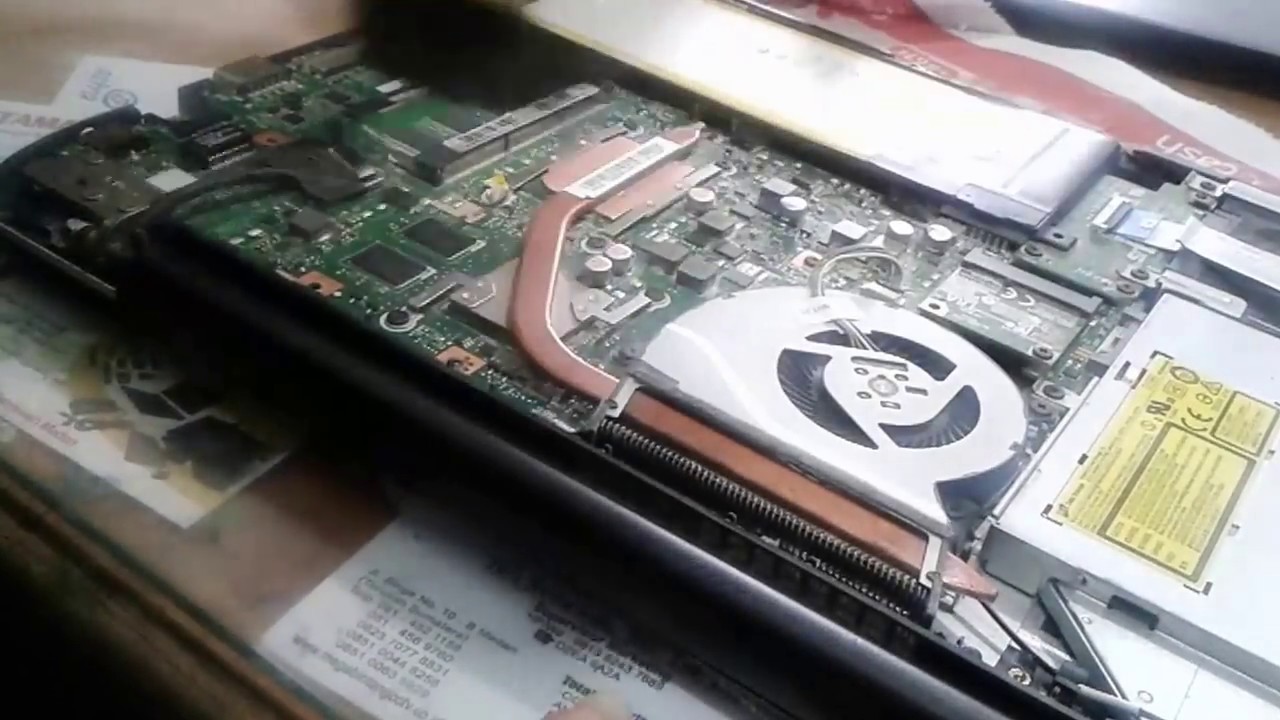 Ремонт asus своими руками REPAIR ASUS A455L CORE I7 PERBAIKI MATI TOTAL KENA AIR - YouTube