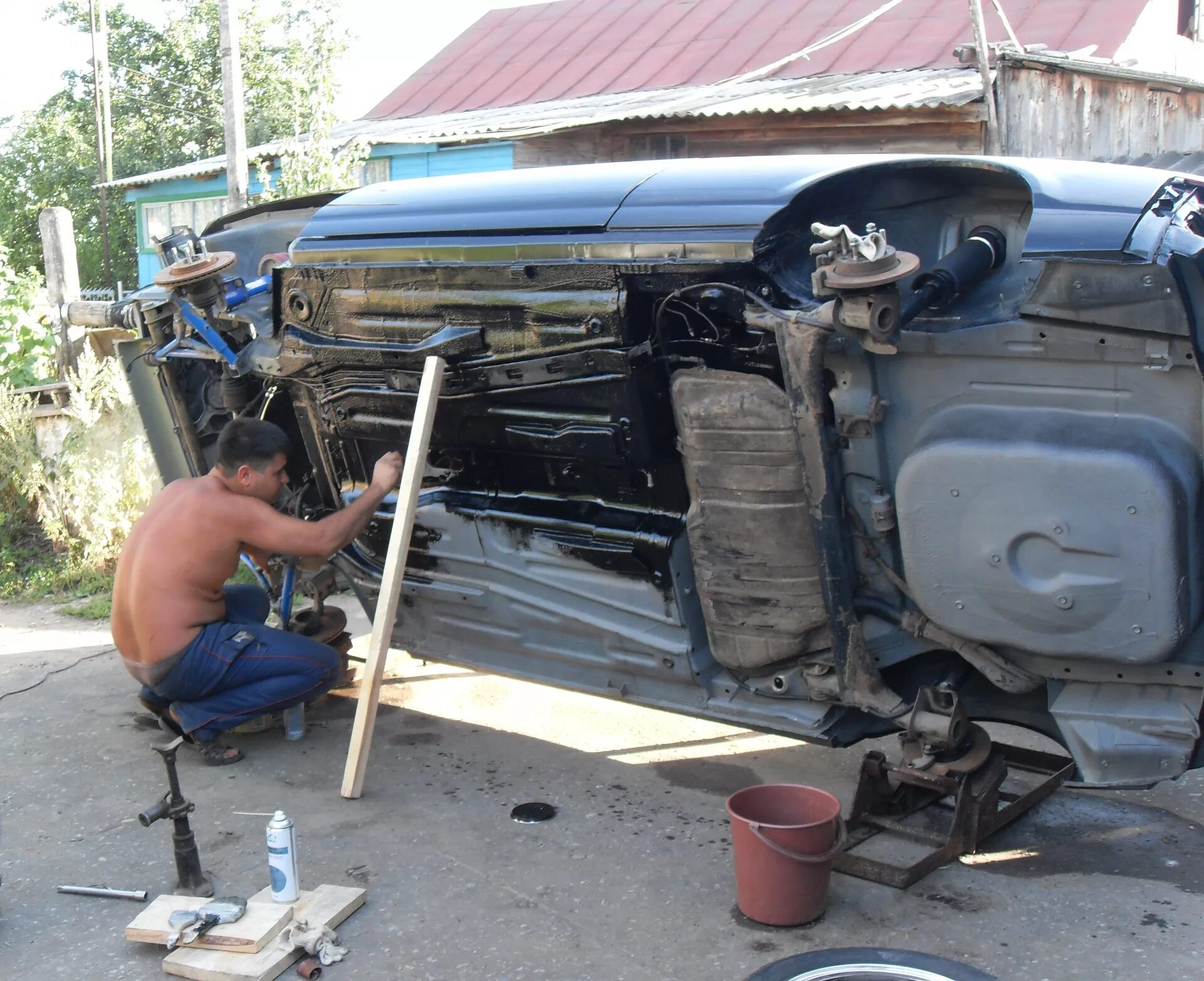 Ремонт автомобиля ваз своими руками Мойка и обработка! - Lada 112 Coupe, 1,7 л, 2012 года запчасти DRIVE2