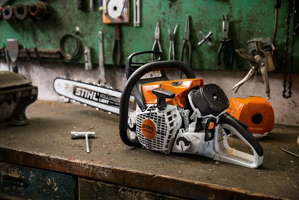 Ремонт бензопил своими Бензопила STIHL MS 500i ✅ - купить в Москве по цене 184 990 руб.