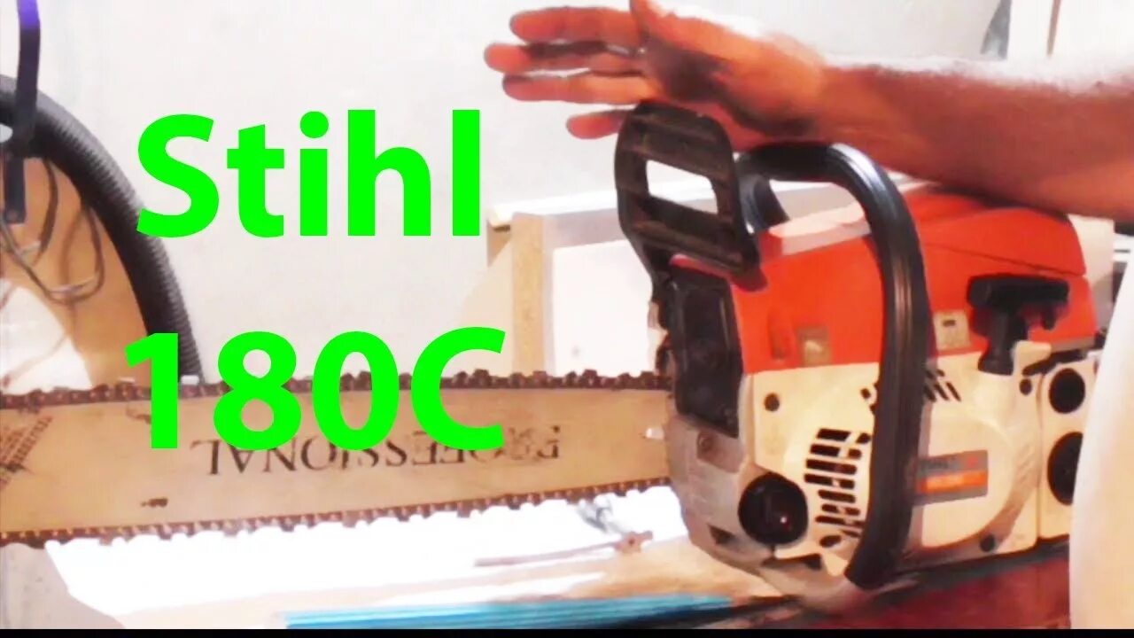 Ремонт бензопилы 180 своими руками Ремонт бензопилы Stihl 180 С - YouTube