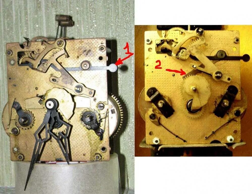 Ремонт часов янтарь с боем своими руками Настроить бой часов янтарь