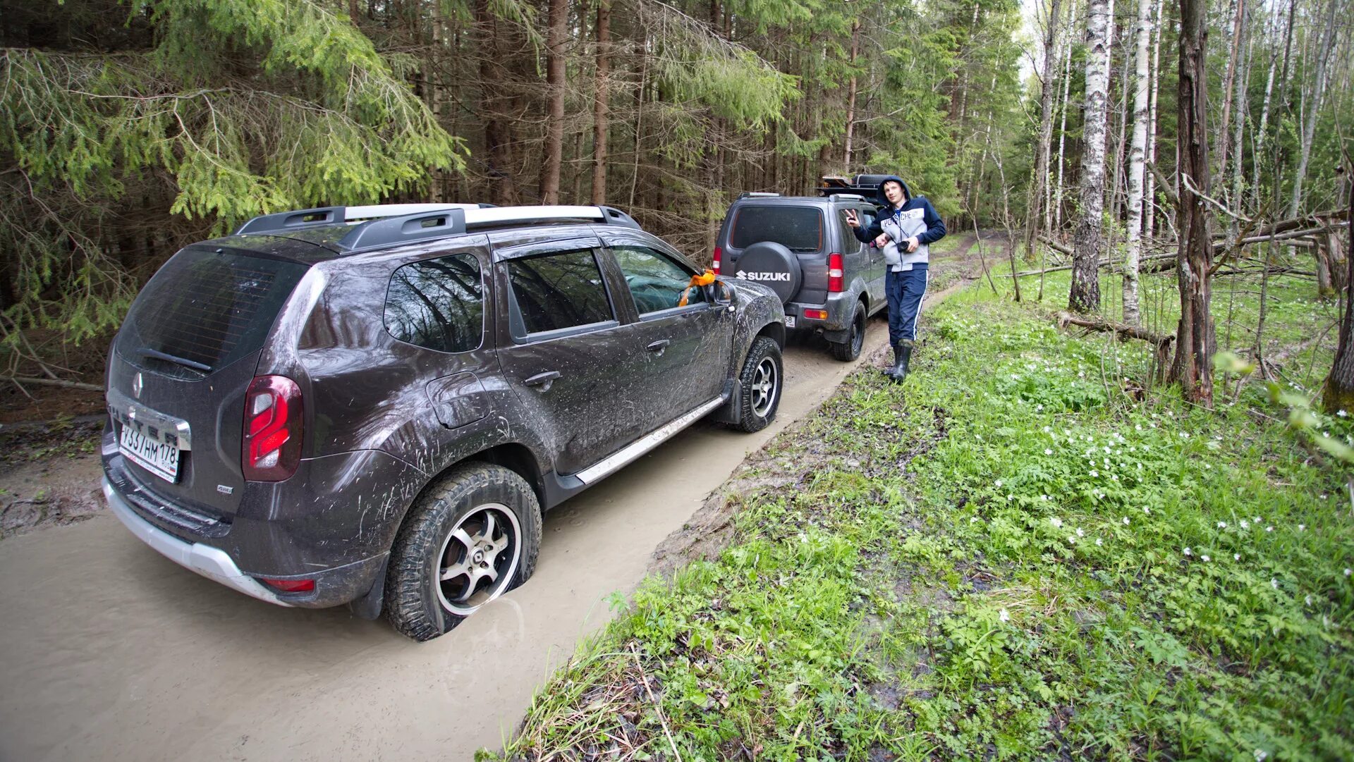 Ремонт дастера своими руками Дастер в болоте или ДДФ без П - Renault Duster (1G), 2 л, 2016 года покатушки DR