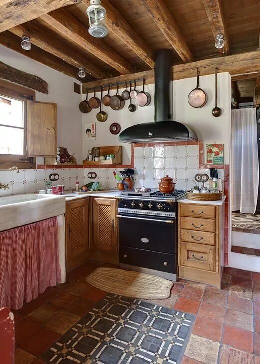 Ремонт дома в деревне своими руками No Campo !! Cozinhas, Designs de cozinha, Cozinha chique