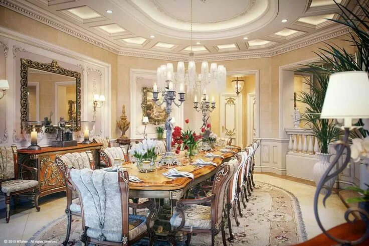 Ремонт дорогой интерьер Pin by Juana Pineda on decoracion Luxury dining room, Luxury dining, Luxurious d