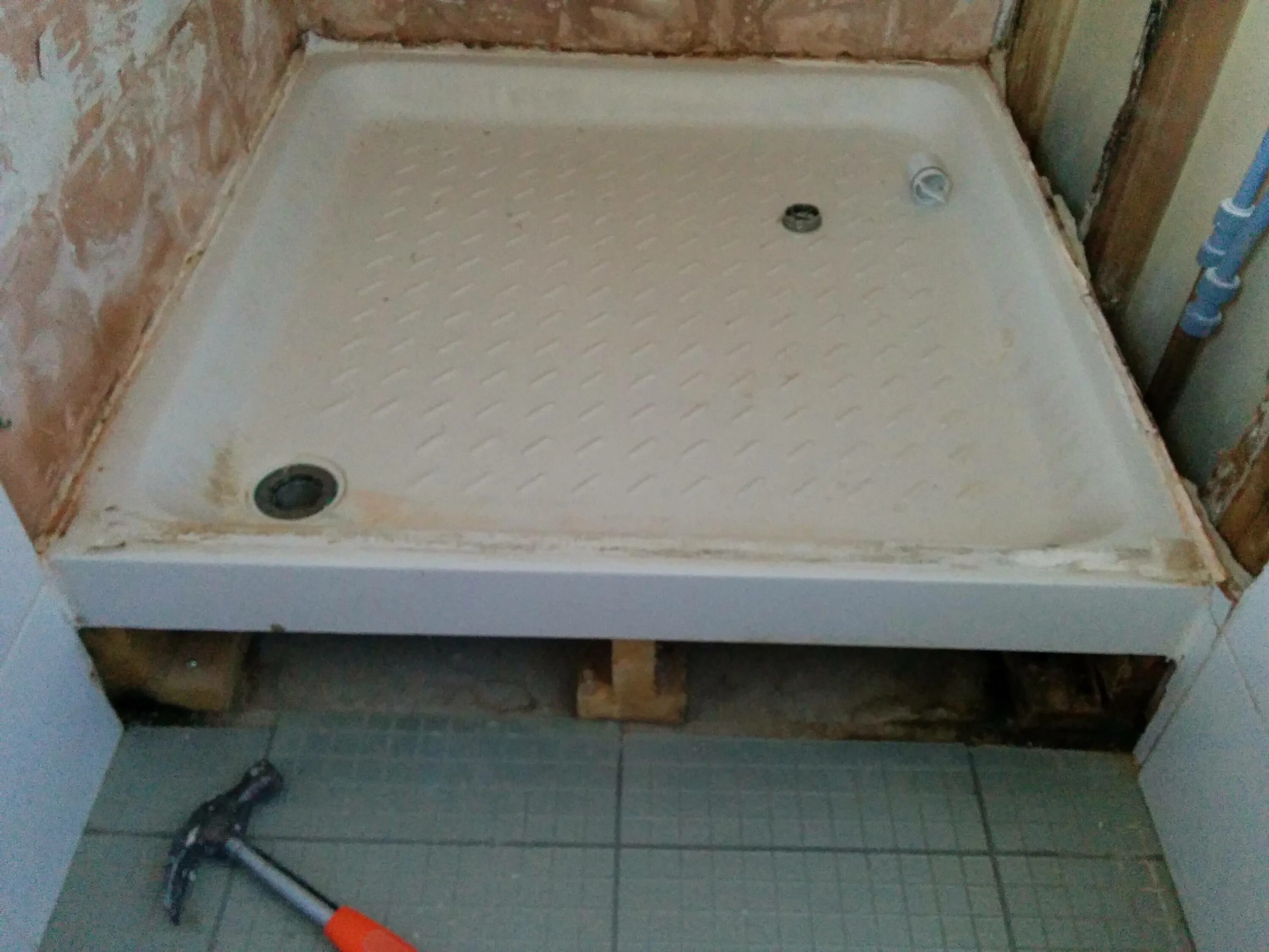 Ремонт душа своими руками видео plumbing - How to disconnect shower tray from drainage pipe? - Home Improvement 