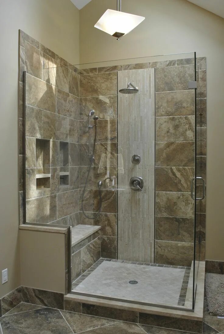 Ремонт душа в ванной своими руками Large Shower Basement bathroom remodeling, Small bathroom makeover, Budget bathr