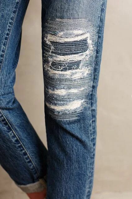 patch denim jeans Purchase - 50