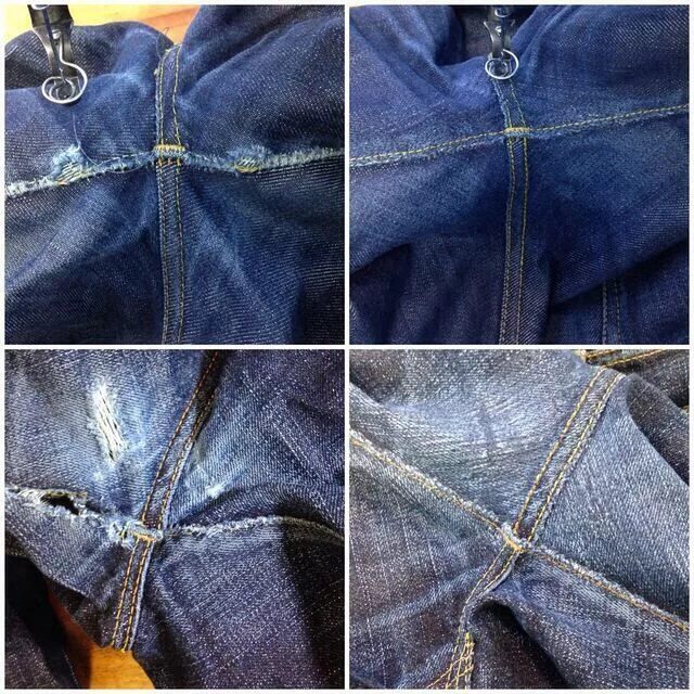 Ремонт джинсов между ног своими руками Fix holes on inner thighs of jeans - Artofit Sewing hacks, Sewing, Sewing altera