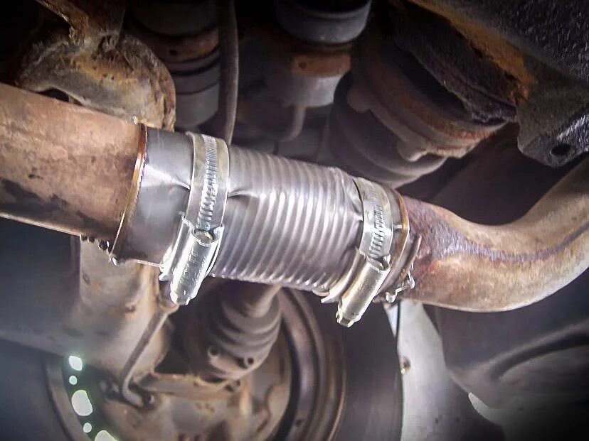 Ремонт глушителей своими fix exhaust pipe Cheaper Than Retail Price Buy Clothing, Accessories and lifesty