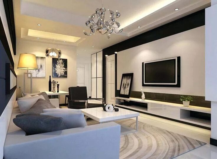 Ремонт гостиной в современном стиле фото 16 Modern TV Wall Mount Ideas For Your Best Room Huiskamerideeën, Huiskamer, Woo