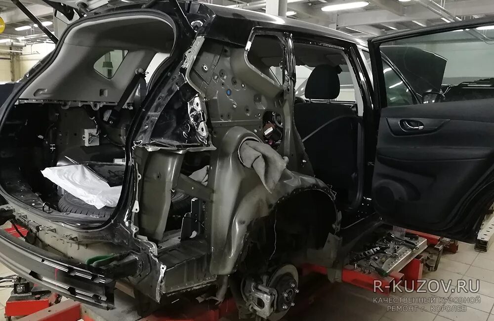 Ремонт х трейл т31 своими руками Nissan X-trail : замена заднего правого крыла, ремонт левой стороны : Примеры ку