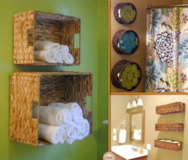 Ремонт из подручных материалов своими руками Easy DIY Storage Ideas - The Owner-Builder Network Bathroom storage solutions, S