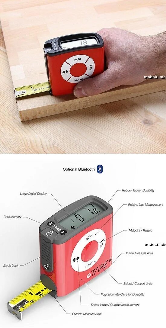 Ремонт измерительной рулетки своими руками eTape16 - измерительная рулетка с дисплеем - 19 Марта 2015 - Сайт учителя информ