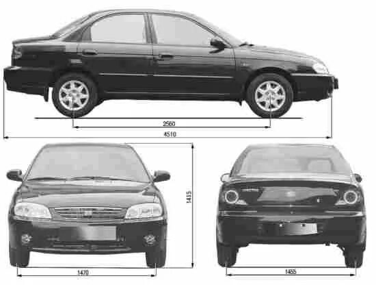 Ремонт киа спектры своими руками Данные. - KIA Spectra, 1,6 л, 2006 года фотография DRIVE2