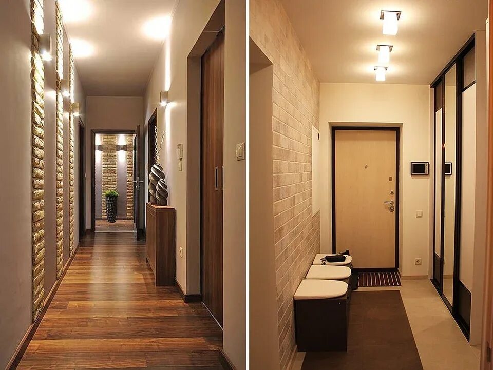 Ремонт коридора в квартире дизайн фото Photos of simple hallway renovations (49 Photos)