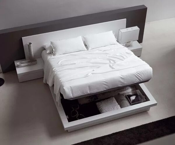 Ремонт кровати фото magazine King storage bed, Modern bed, Modern bed frame