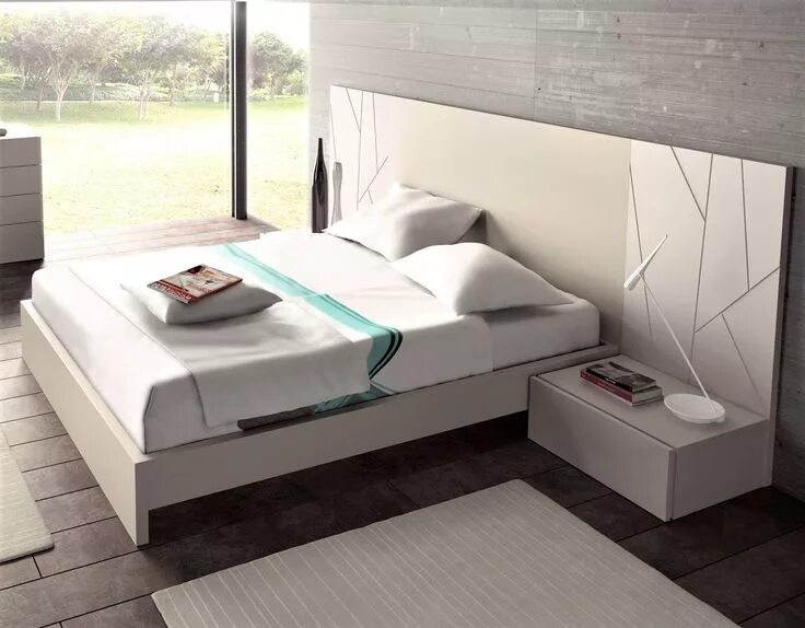 Ремонт кровати фото Guardia - ADA Matt Lacquer or High Gloss Modern Bed Bed design, Bed furniture de