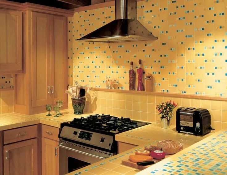 Ремонт кухни панелями фото Pin by Kathryn Spain on Tile ideas Yellow kitchen, Kitchen, New house - kitchen