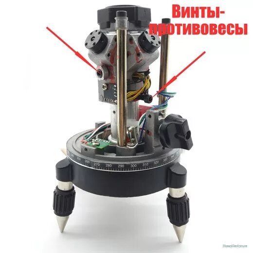 Ремонт лазерного уровня своими руками Юстировка лазерного уровня Longyun 4V/1H Инструмент и оборудование Школа ремонта