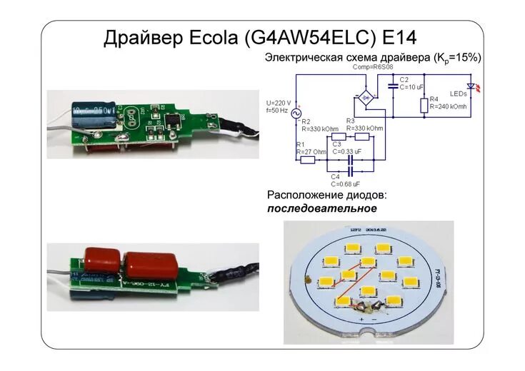 Ремонт led светильника 36wt драйвер своими руками Привет, мои маленькие любители гик-харкора! В первой части обзора светодиодных л