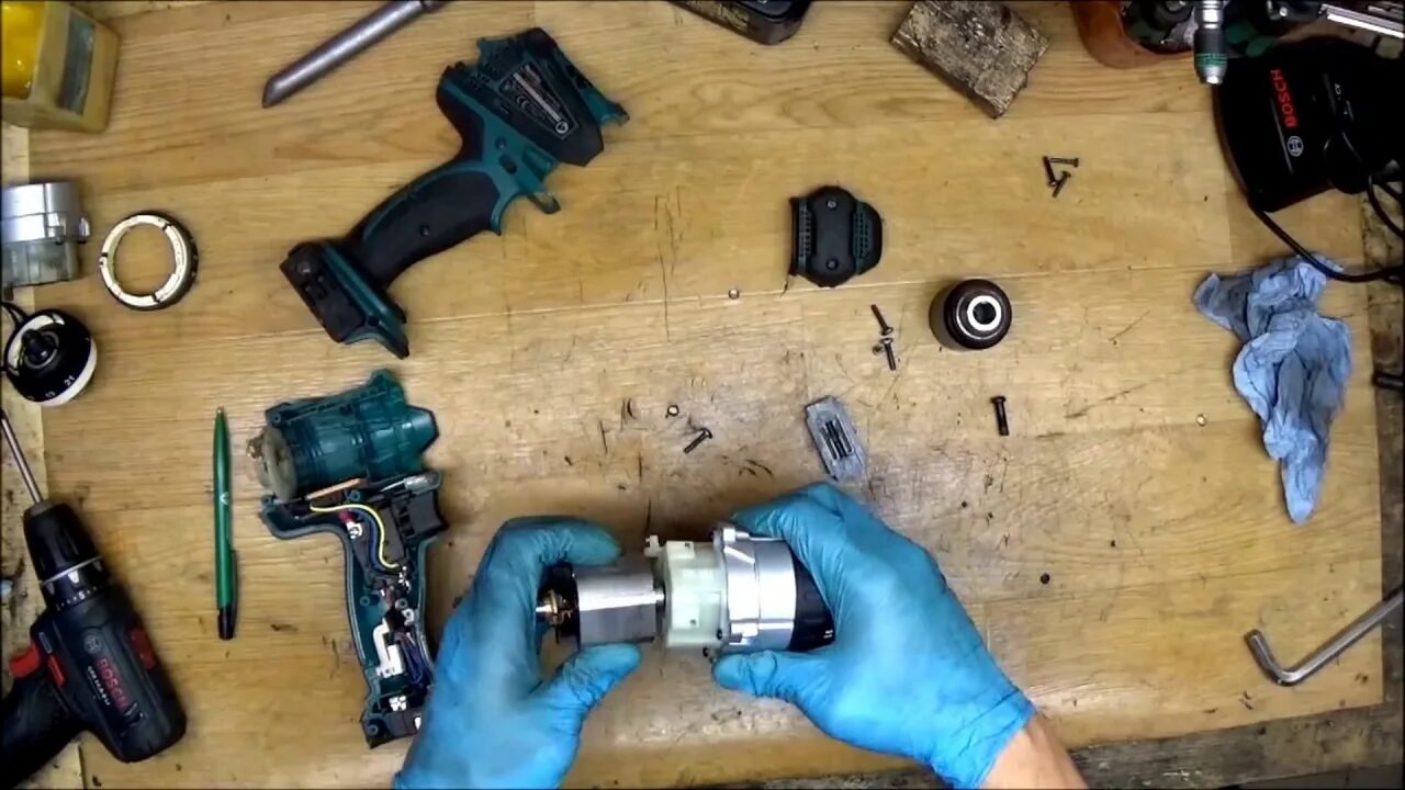 Ремонт макиты своими руками видео #5 Video Assembling 4 Th. tool Makita DHP458 cordless drill - YouTube