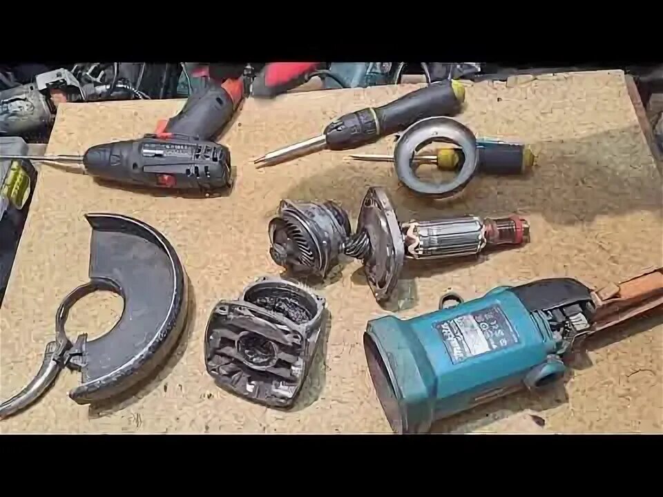 Ремонт макиты своими руками видео Эту болгарку рекомендую всем! Makita GA7010C Полностью ревизия, замена корпуса -