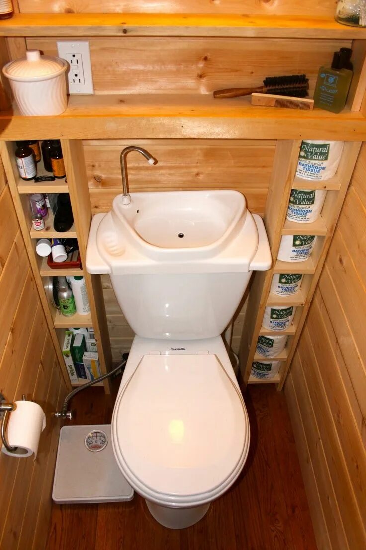 Ремонт маленького туалета своими руками Tiny house bathroom, Tiny house storage, Small house catalog