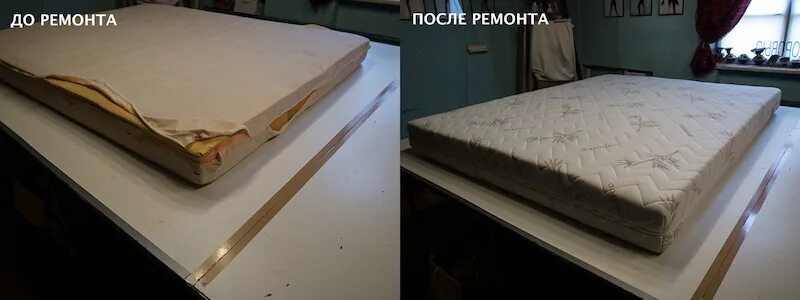 Ремонт матраса своими руками Перетяжка пружинного матраса