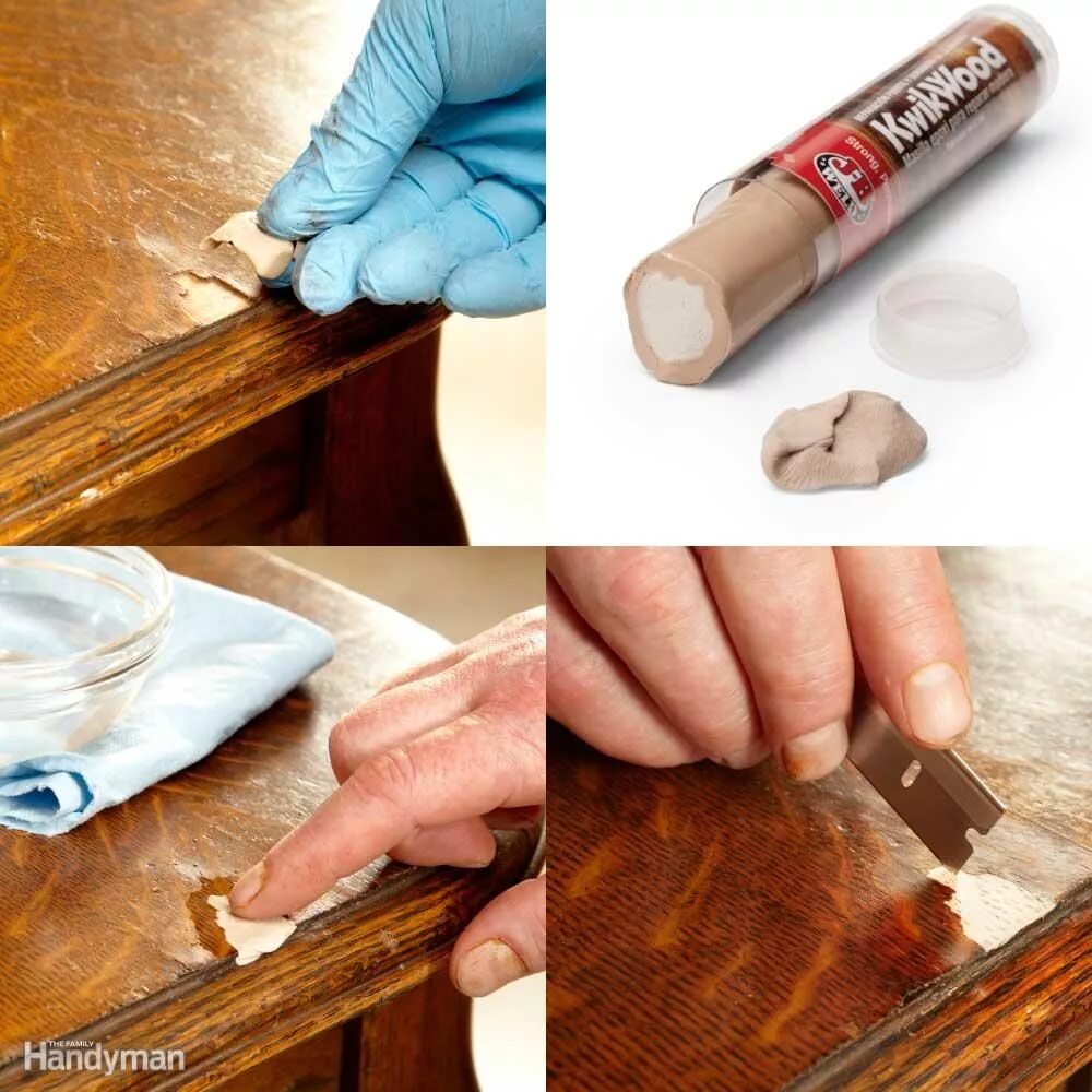 Ремонт мебели своими руками в домашних условиях How to Refinish Furniture Repair wood furniture, Refinishing furniture, Furnitur