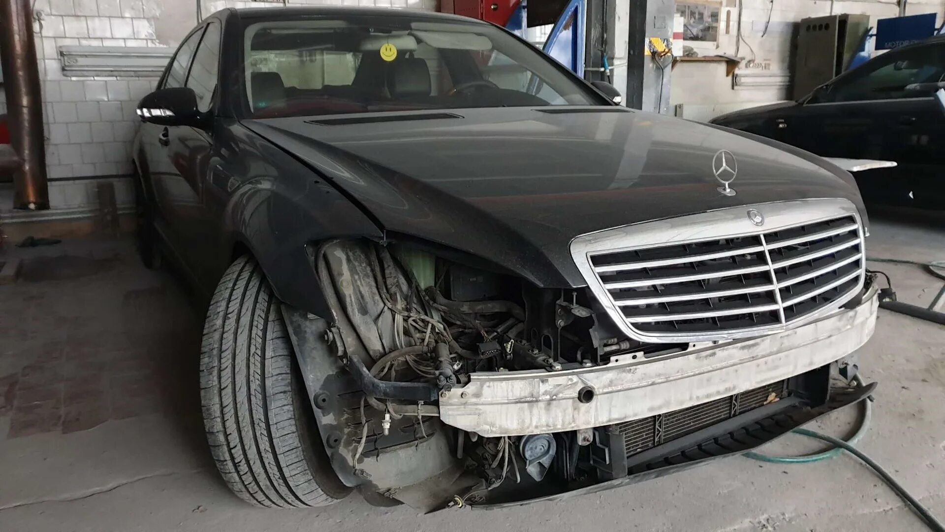 Ремонт мерседеса своими руками Подготовка к покраске. - Mercedes-Benz S-Class (W221), 5,5 л, 2008 года кузовной