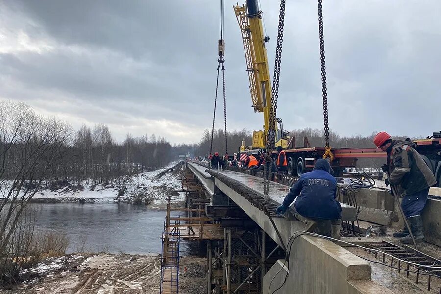 Ремонт моста р ирмес фото видео Обеспечено электроснабжение капремонта моста через Елань - Правительство Саратов