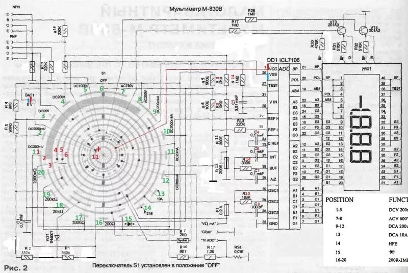 Ремонт мультиметра дт 832 своими руками схема Multimeters (DMM) and their chips, with computer communication