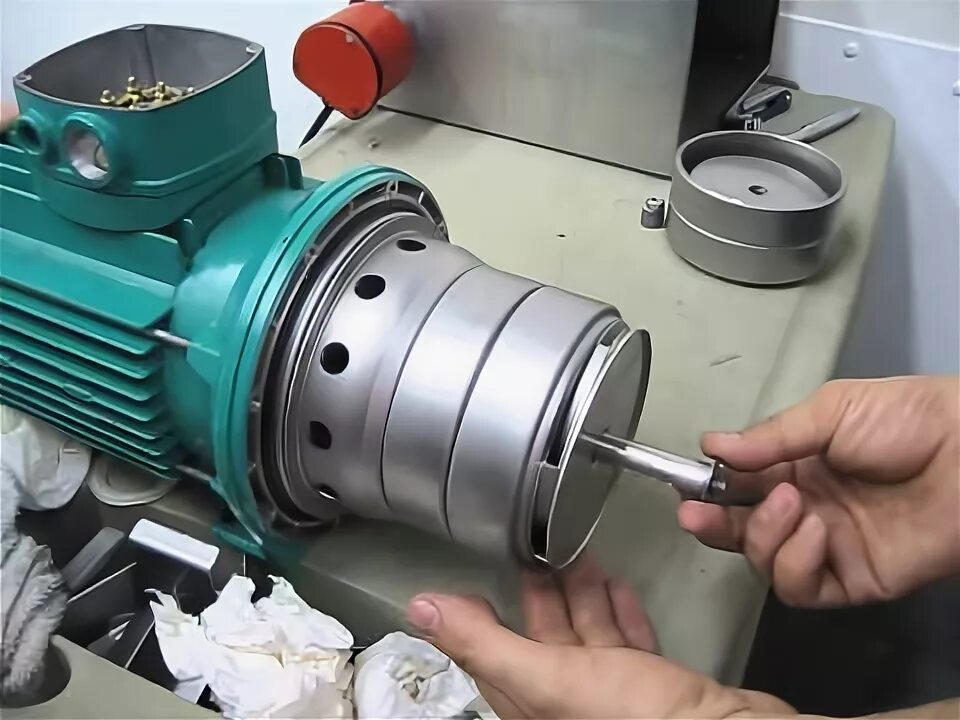 Ремонт насоса wilo своими HOW TO ASSEMBLE THE BRINE PUMP - YouTube