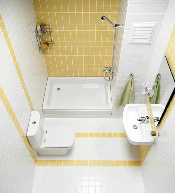 Ремонт небольшой ванной комнаты фото Dated tile in a bathroom can jeopardize the sale of your home. You can avoid a c