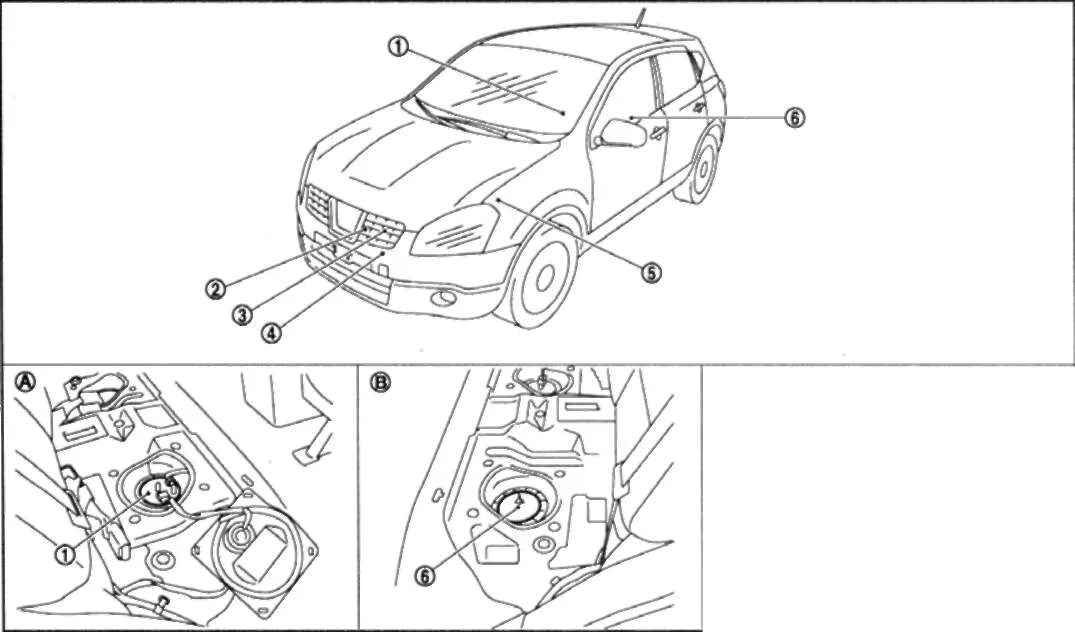 Ремонт ниссан кашкай j10 своими руками Руководство по ремонту Nissan Qashqai (Ниссан Кашкай) 2007+ г.в. 19.1.2 ДИАГНОСТ