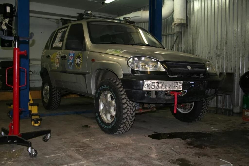 Ремонт нивы шевроле своими Немного доработанная шнива. - Chevrolet Niva, 1,7 л, 2005 года тюнинг DRIVE2