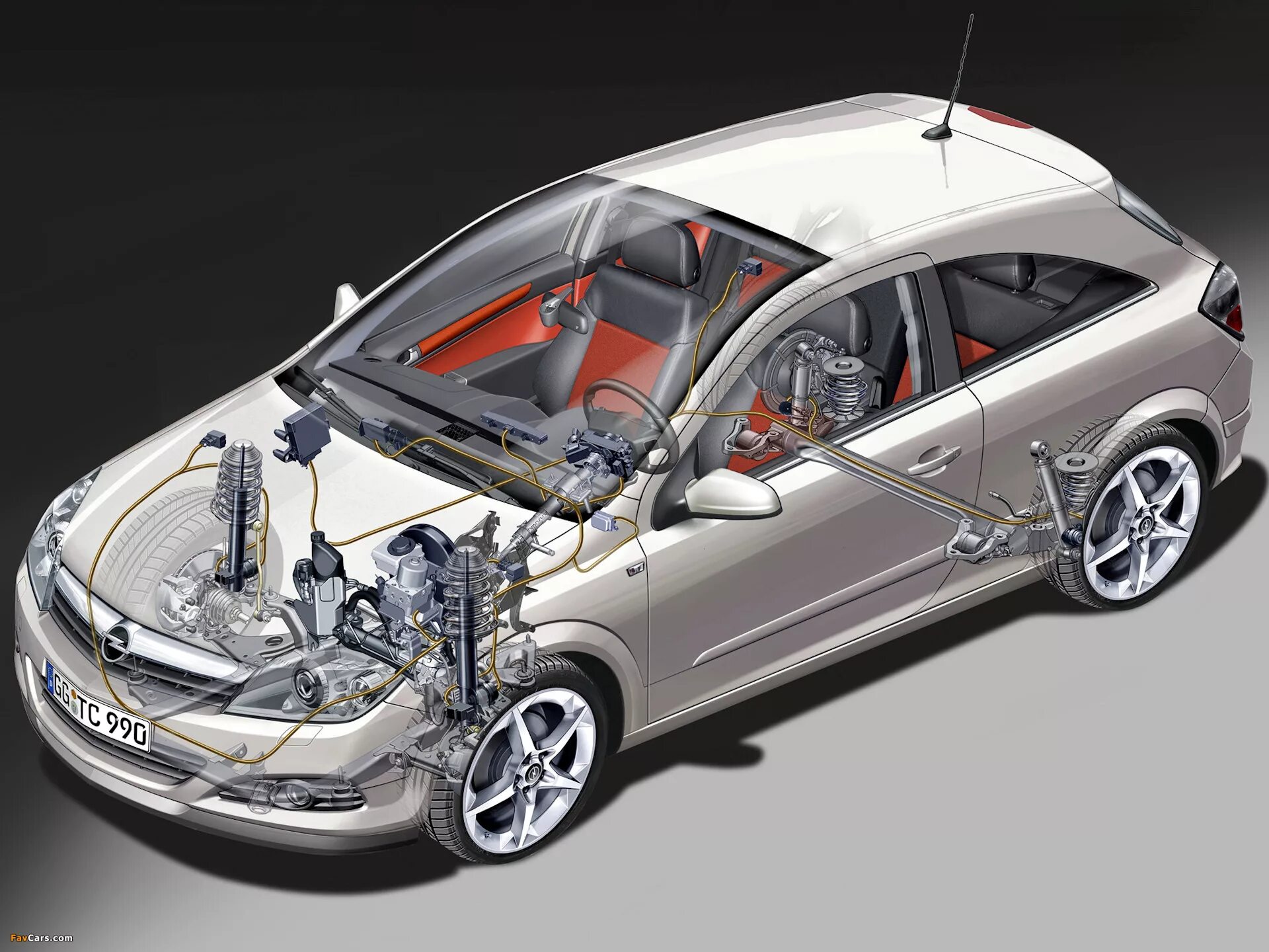 Ремонт опель астра своими руками Прошу совета по подвеске - Opel Astra H GTC, 1,6 л, 2008 года запчасти DRIVE2