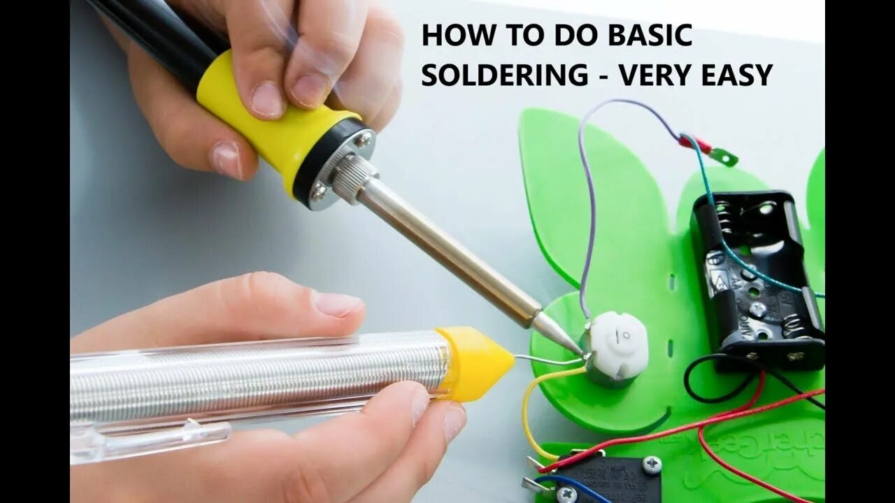 Ремонт паяльника своими руками видео How To Do Basic Soldering - Its EASY!!!!! Van life - YouTube