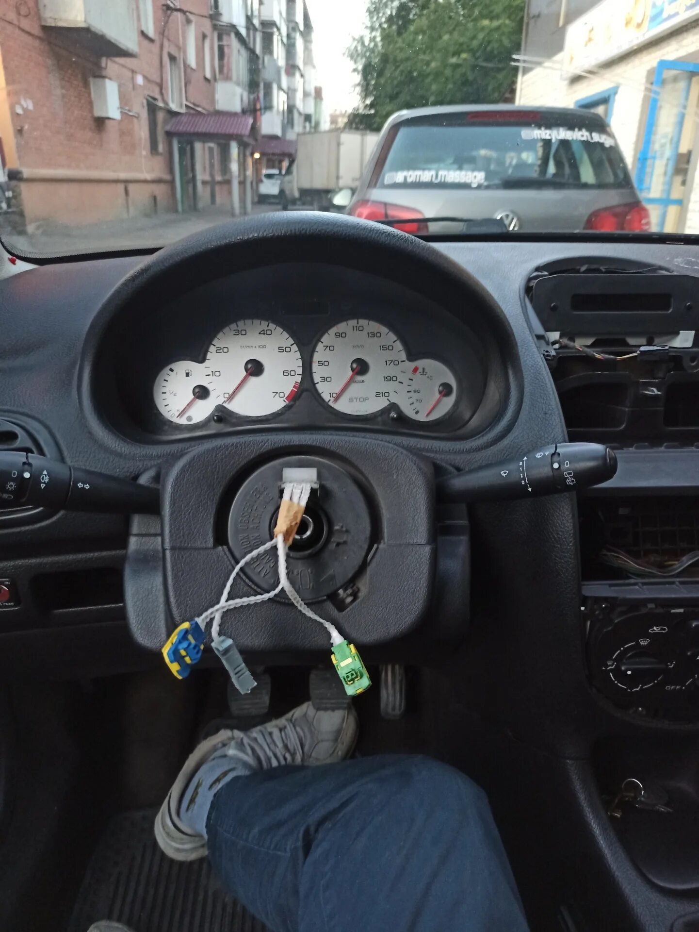 Ремонт пежо 206 своими руками 01. Подсветка в салоне. Руль. - Peugeot 206, 1,4 л, 2003 года своими руками DRIV