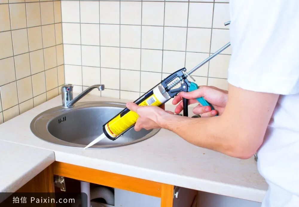 Ремонт раковины своими руками Yellow Thrust Ratio 18:1 Customized Cordless Caulking Gun,Low Price Heavy Duty C